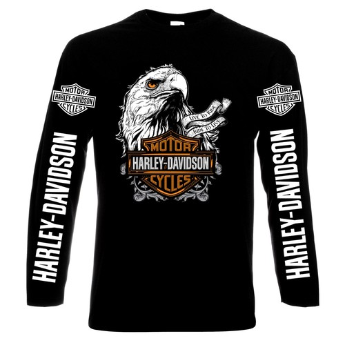 Harley davidson shirt - t-shirt, uomo