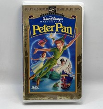 Peter pan vhs disney video - pan,