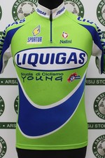 maglia ciclismo bike LIQUIGAS NALINI TG S F485 shirt maillot trikot jersey