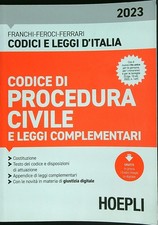 CODICE DI PROCEDURA CIVILE E