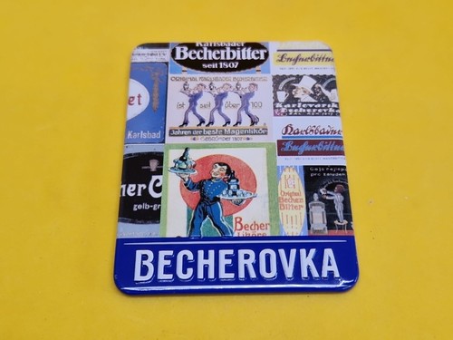Fridge magnet becherovka - fridge,