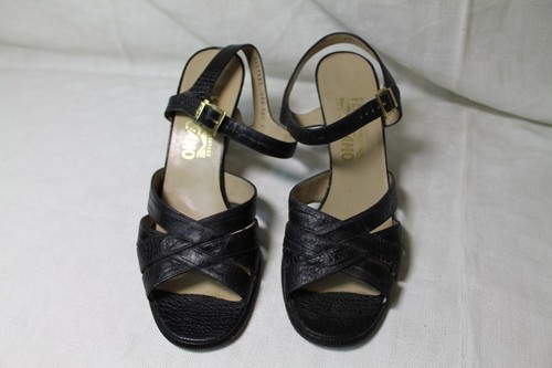 Scarpe ferragamo aperte tacco - ferragamo,
