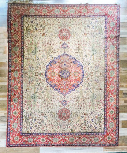 Grande tappeto tabriz lana - grande, tabriz,
