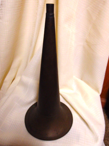 Antico corno campana fonografo