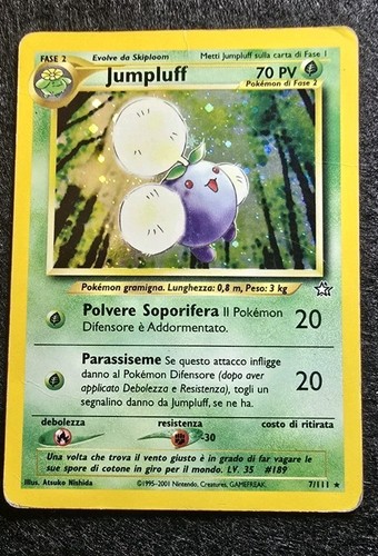 Pokémon jumpluff rara holo - pokémon,