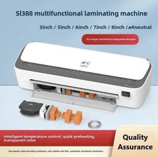SL388 Laminatore Multifunzione Professionale A4 Caldo Freddo Doppio Scopo Laminatore