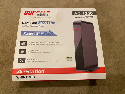 Buffalo router dual band - router,