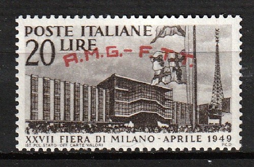 Italia 1949 trieste - trieste, zona