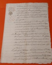 1861 RARO MANOSCRITTO DI 2 PAGINE- REGNO DELLE DUE SICILIE -COME DA FOTO+OMAGGIO