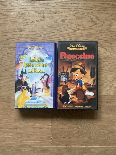 Vhs pinocchio bella - vhs,