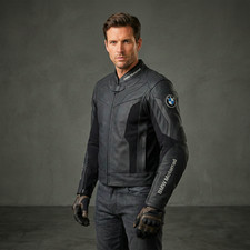 Giacca in pelle corazzata CE