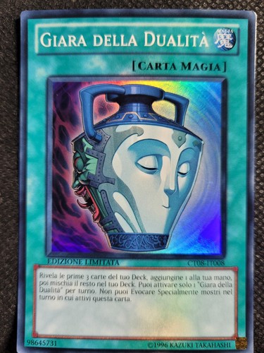 Carta ct08 giara - yu-gi-ho,