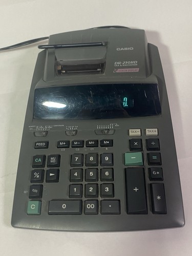 Casio 250hd calcolatrice - dr-250hd,
