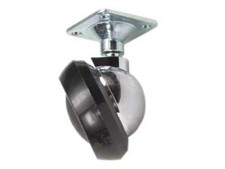 Ruote mezza sfera - con, piastra-