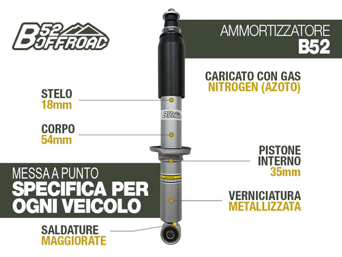 Ammortizzatore b52 offroad per - b52,