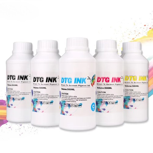 Inchiostro colore bianco dtg - colore,