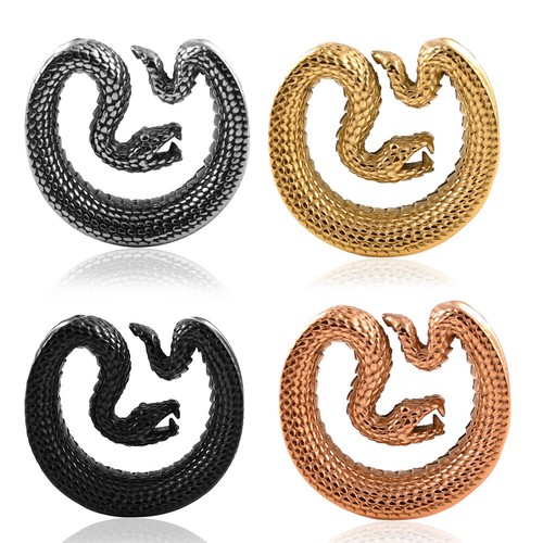 Serpente saddle flesh tunnel - serpente,