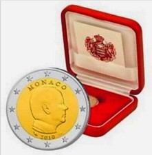 MONACO 2010 - A L'EFFIGIE DU PRINCE ALBERT II - 2 EUROS QUALITE "BELLE EPREUVE"