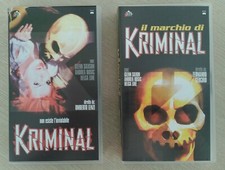 Serie completa VHS KRIMINAL e