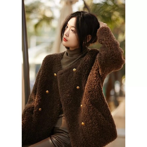 Giacca cappotto pelliccia - giacca,