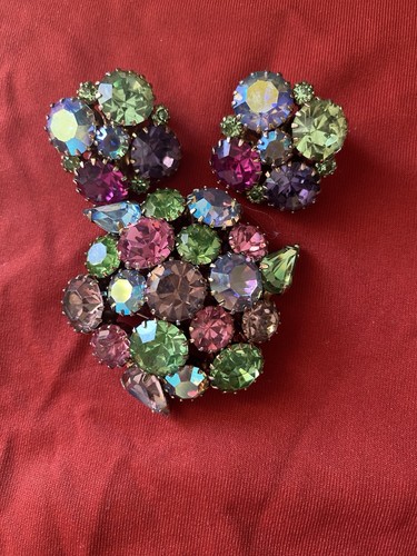 Set orecchini spilla clip - set,