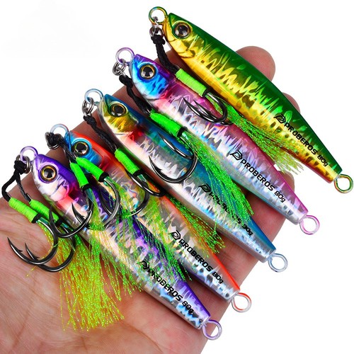 5pcs slow jig 35g - slow, 35g-80g