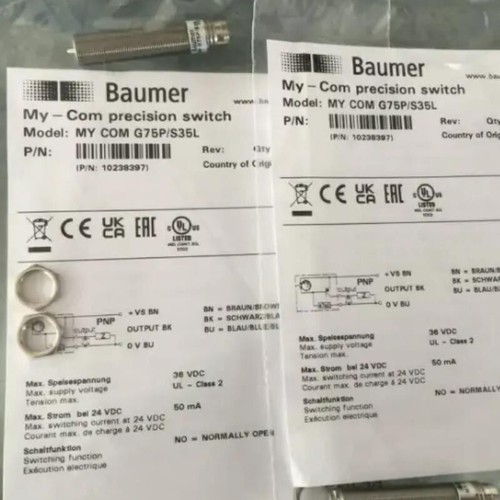 1pz nuovo sensore baumer - 1pz,
