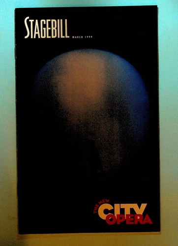 New york city opera - york, stagebill