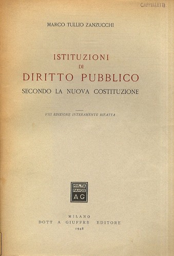 Istituzioni diritto - di,