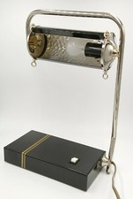 LAMPADA DA TAVOLO/STUDIO MINISTERIALE IN METALLO PARALUME ORIENTABILE ANNI 70 