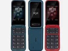 Nokia 2780 Flip 4G LTE WIFI 512MB GSM Big Keyboard 2.7" guarnizione telefono nuovo sigillato