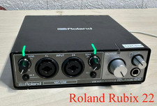 Roland Rubix 22 interfaccia