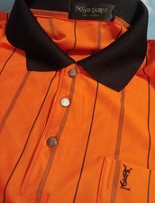 POLO man vintage 80's YVES SAINT LAURENT made in Italy TG.M circa  Rare