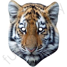 Maschera viso Tiger Animal