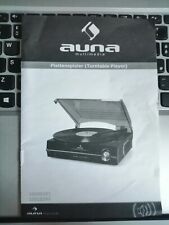 Giradischi AUNA Turntable Stereo System vendo per mancato utilizzo 