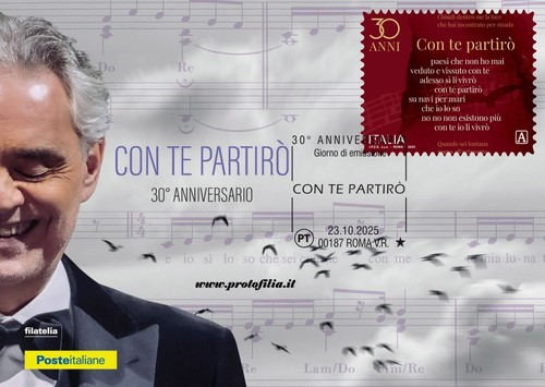 Cartolina filatelica italia - filatelica,