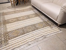 Tappeto Berbero marocchino artigianale nuovo Minimal Moderno Geometric Classico