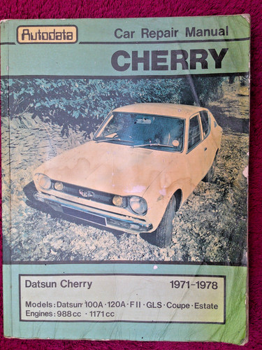Manuale officina datsun cherry - officina,
