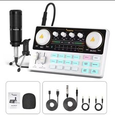 Set microfono scheda audio