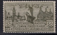 San marino 1923 - 1923, consegna
