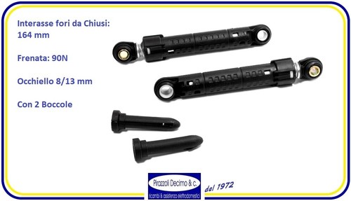 Kit ammortizzatori lavatrice - 2,