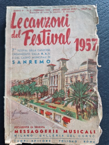 Libretto almanacco canzoni - libretto,