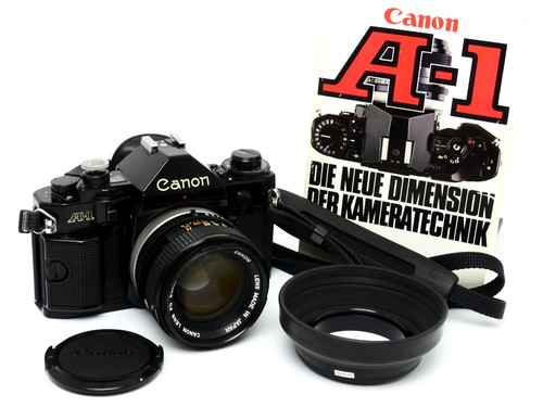 Canon con obiettivo fd - obiettivo,