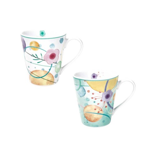 Brandani set mug bollicine - brandani, 2