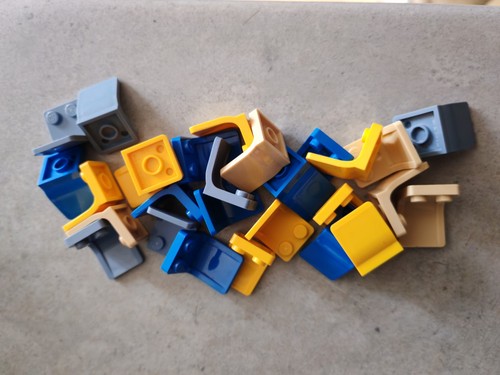 Lotto 28x lego secchiello - lego,