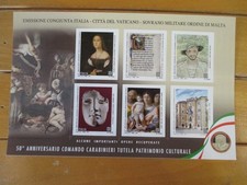 italia 2019 foglietto comando carabinieri a tutela patrimonio culturale