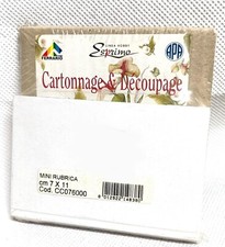 RUBRICA MIN CON COPERTINA IN