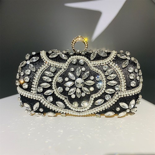 Perlina cristallo strass borsa - perlina,