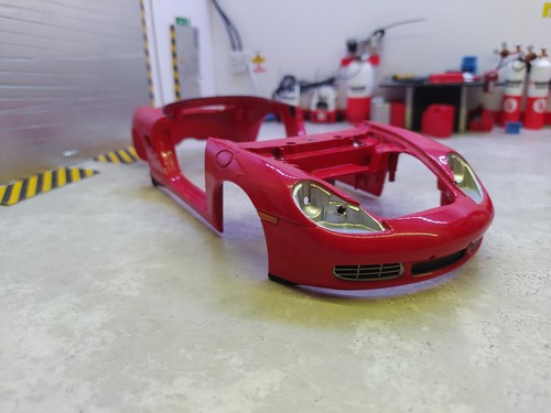 Carrosserie porsche - 1/18,