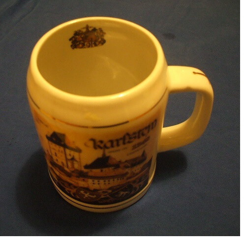 Boccale birra ceramica con - birra,